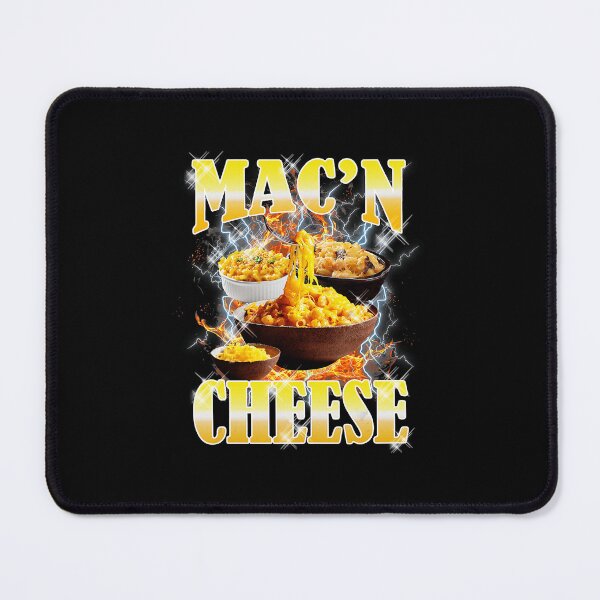 Item preview, MAC’N CHEESE Funny Comfort Food Bold Typography designed and sold by tadmercado.