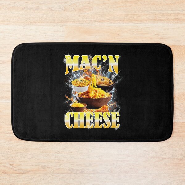 Item preview, MAC’N CHEESE Funny Comfort Food Bold Typography designed and sold by tadmercado.