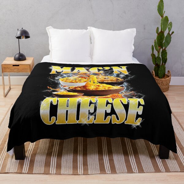 Item preview, MAC’N CHEESE Funny Comfort Food Bold Typography designed and sold by tadmercado.