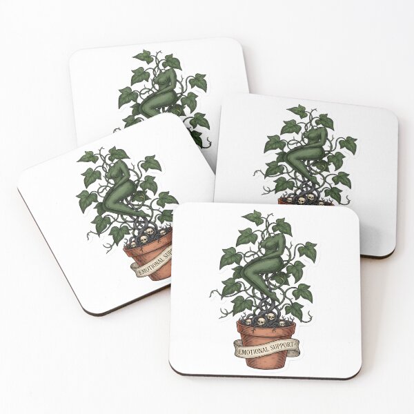 Item preview, Emotional Support Poison Ivy Vintage Botanical Goth Aesthetic Mental Health designed and sold by StickyGuys.