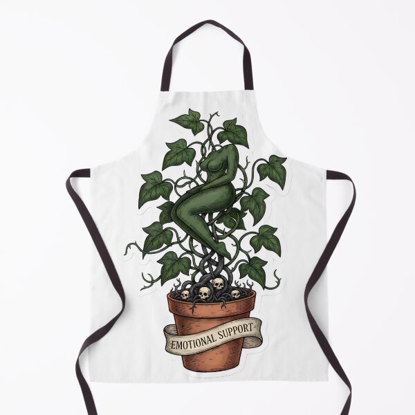Item preview, Emotional Support Poison Ivy Vintage Botanical Goth Aesthetic Mental Health designed and sold by StickyGuys.