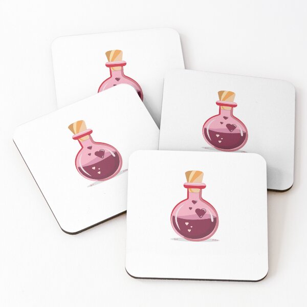 Item preview, Cute Love Portion Bottle Illustration – Pink Romantic Aesthetic Art designed and sold by Star Soulofficial.
