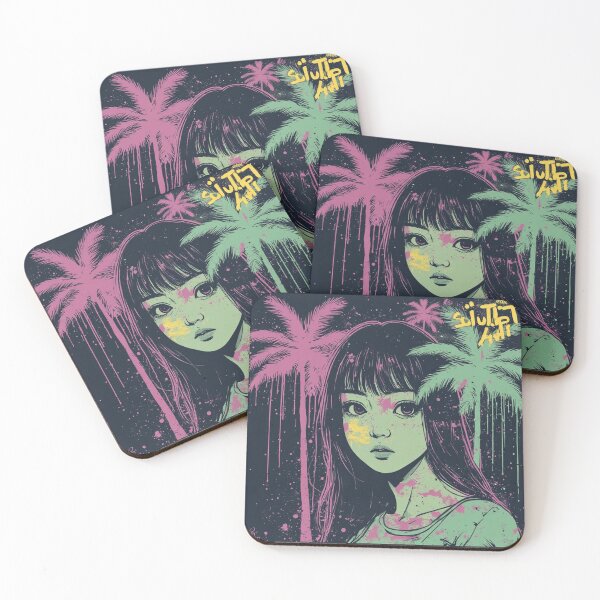 Item preview, 90s anime Bootleg Retro Streetear Design - Neon Graffiti & Distressed Checkerboard Grunge Art designed and sold by Design Repo.