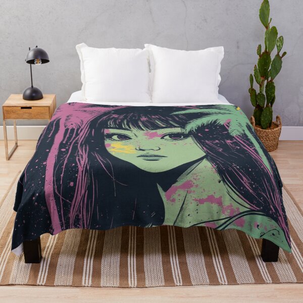 Item preview, 90s anime Bootleg Retro Streetear Design - Neon Graffiti & Distressed Checkerboard Grunge Art designed and sold by Design Repo.