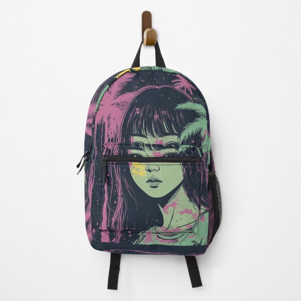 Item preview, 90s anime Bootleg Retro Streetear Design - Neon Graffiti & Distressed Checkerboard Grunge Art designed and sold by Design Repo.