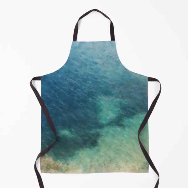 Item preview, Underwater Coral Reef Photo – Watercolor-Processed Real Ocean Photography designed and sold by M.ALK.Watercolor.