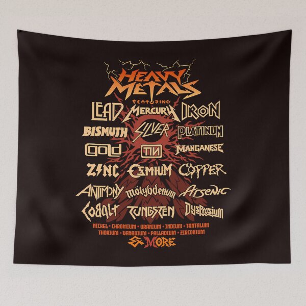 Item preview, Heavy Metals Parody designed and sold by Samagaha.