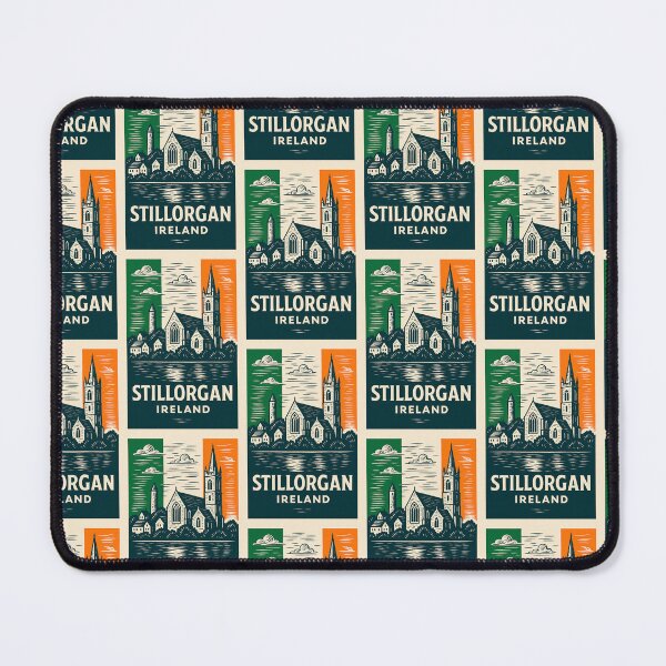 Item preview, Stillorgan Ireland Linocut Style designed and sold by Thistle-TShop.