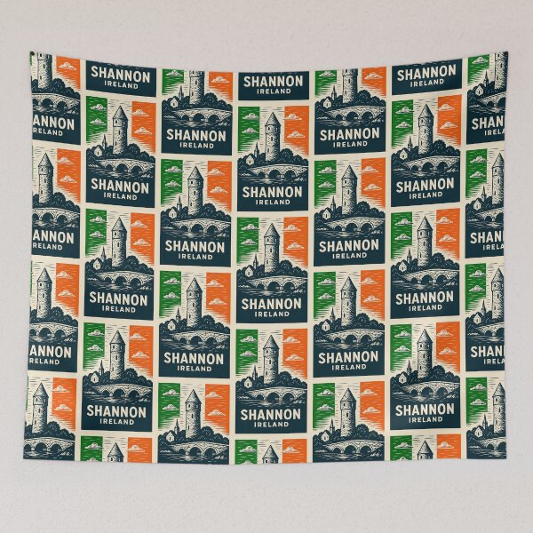 Item preview, Shannon Ireland Linocut Style  designed and sold by Thistle-TShop.