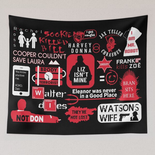 Item preview, TV series spoilers, beware! designed and sold by Rogervdb.