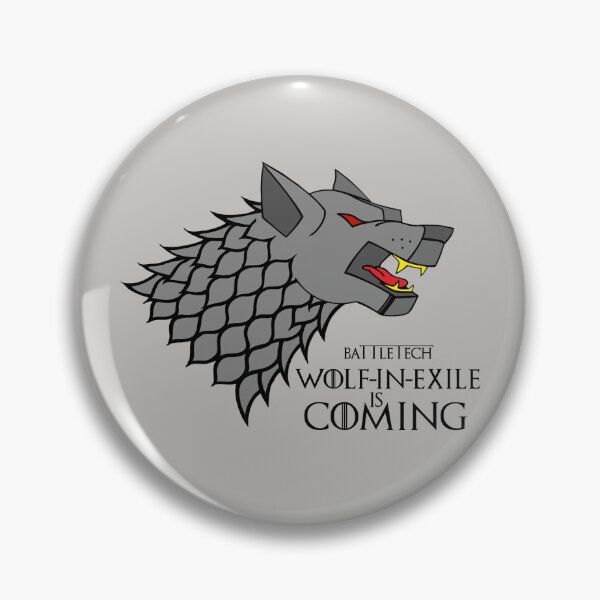Item preview, Wolf in Exile is Coming designed and sold by Arc-Royal JunkWorks.