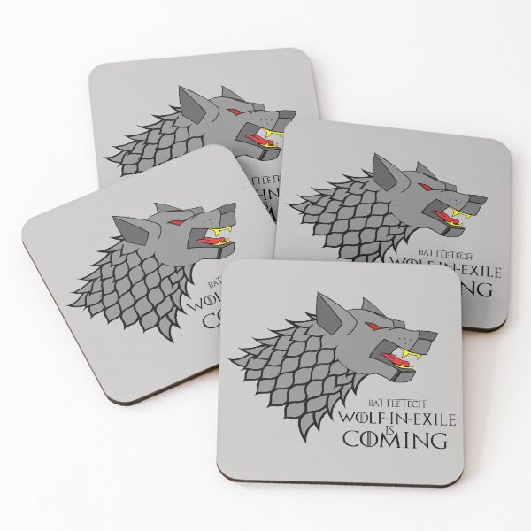 Item preview, Wolf in Exile is Coming designed and sold by Arc-Royal JunkWorks.