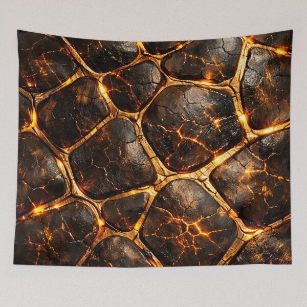 Item preview, Molten Lava Stone Texture designed and sold by Kaleidoscope Print.