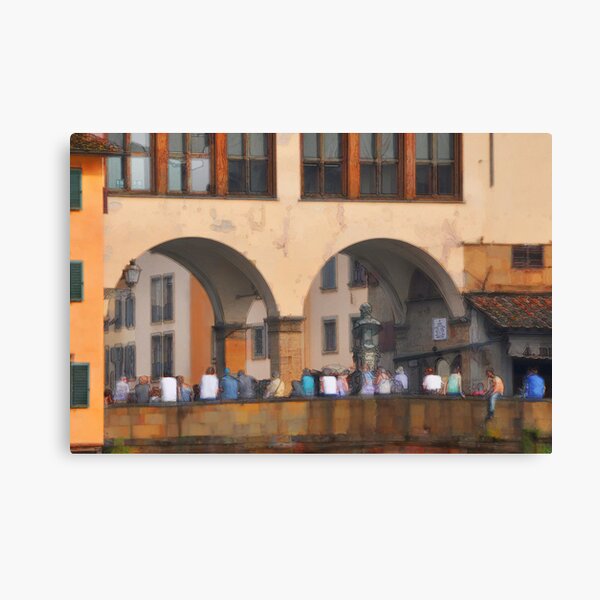 Bridge over the Arno Canvas Print