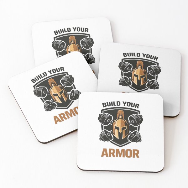 Item preview, Build Your Armor Gym Crest designed and sold by the-dovlat.