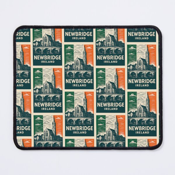 Item preview, Newbridge Ireland Linocut Style designed and sold by Thistle-TShop.