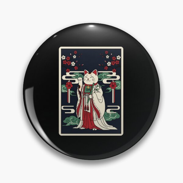 Item preview, Lucky Cat Lantern Festival Illustration Elegant Night  designed and sold by JordynLadukeg65.