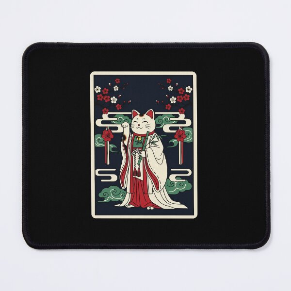 Item preview, Lucky Cat Lantern Festival Illustration Elegant Night  designed and sold by JordynLadukeg65.
