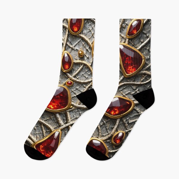 Item preview, Ruby Celtic Knotwork designed and sold by Kaleidoscope Print.