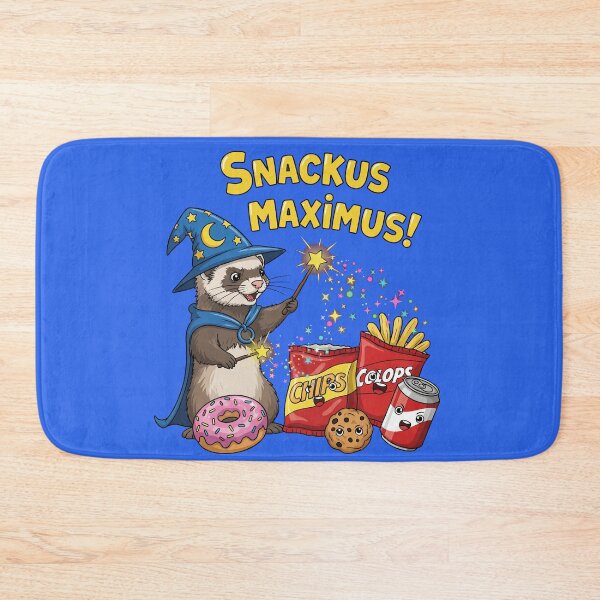 Item preview, Snackus Maximus Wizard Ferret designed and sold by SillyPawsStudio.