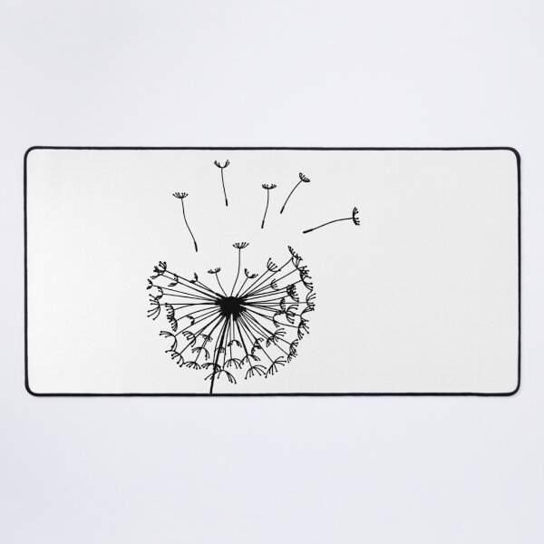 Item preview, Minimalist Dandelion Line Art – Botanical Illustration designed and sold by alijun.