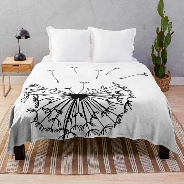Item preview, Minimalist Dandelion Line Art – Botanical Illustration designed and sold by alijun.