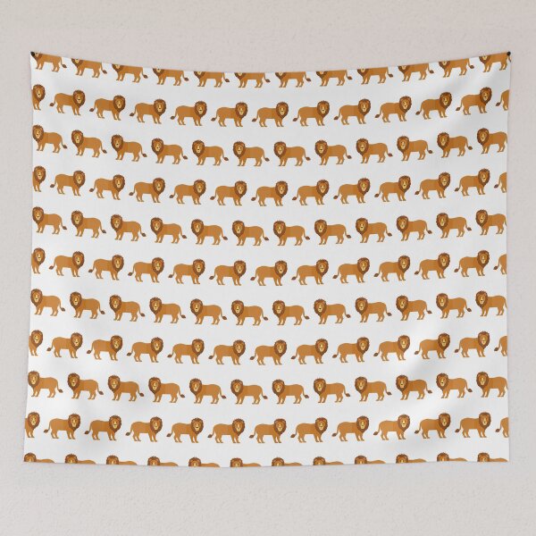 Item preview, Lions on white designed and sold by reneesillus.