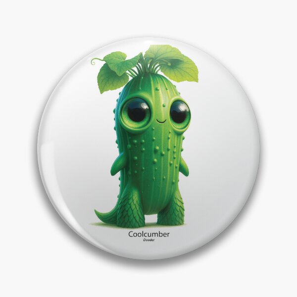 Item preview, Coolcumber (Dooder Evolution) designed and sold by FoodDoods.