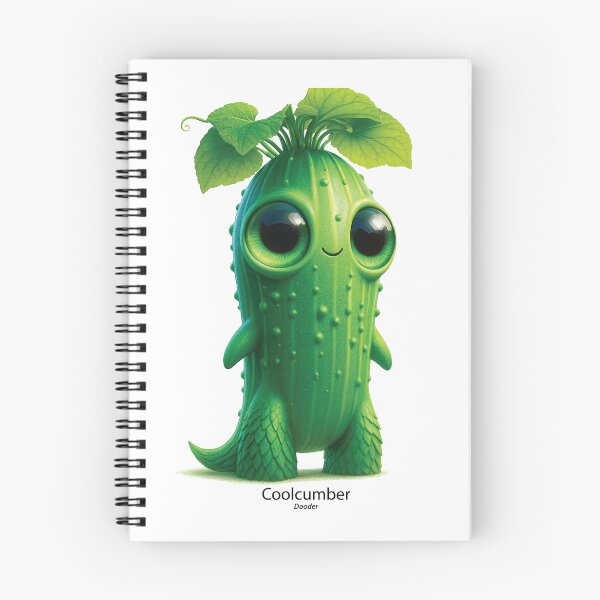 Item preview, Coolcumber (Dooder Evolution) designed and sold by FoodDoods.