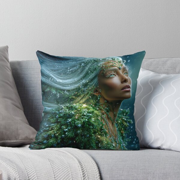 Item preview, Enchanting Ethereal Winter Goddess in the Forest designed and sold by Artessie.