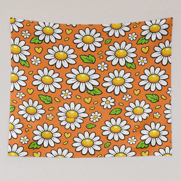 Item preview, Cartoon  daisies Pattern designed and sold by Arte Cartoon From TagTeam Group.