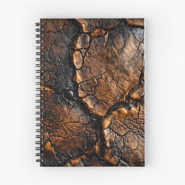Item preview, Burnt Bronze Crackle designed and sold by Kaleidoscope Print.