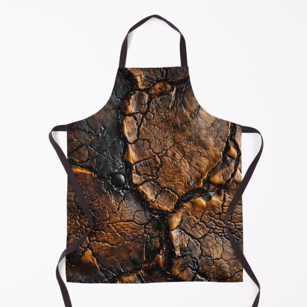 Item preview, Burnt Bronze Crackle designed and sold by Kaleidoscope Print.