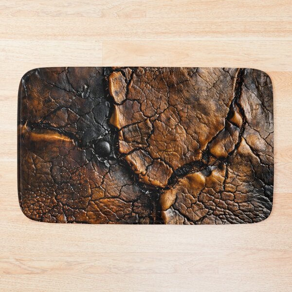Item preview, Burnt Bronze Crackle designed and sold by Kaleidoscope Print.
