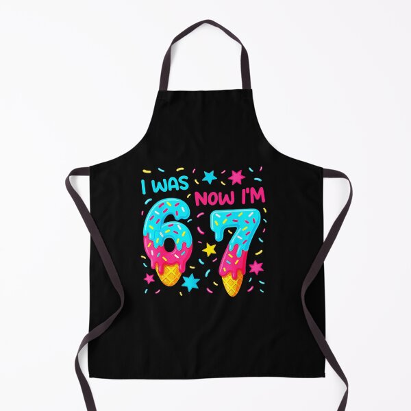 Item preview, I WAS 6 NOW I'M 7 7th Birthday Celebration Colorful Drip designed and sold by miaa-artistshop.