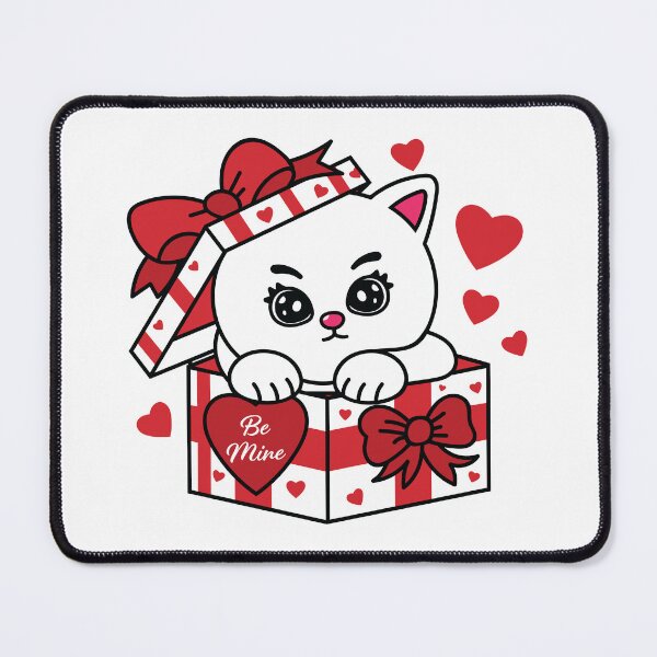 Item preview, Kawaii Cute Cat Valentine Gift Box designed and sold by Marshallamoakohene.