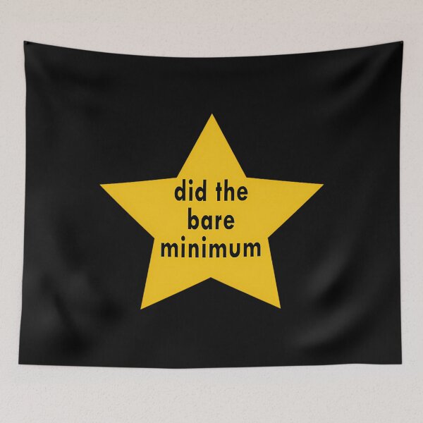 Item preview, Did The Bare Minimum designed and sold by mambwxlxji2.