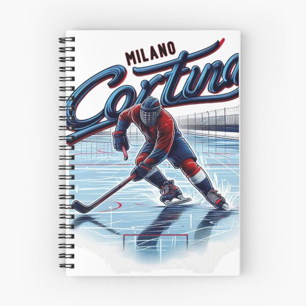 Item preview, Ice Hockey Energy – Milano Cortina 2026 | Winter Sports Illustration designed and sold by doorzz.
