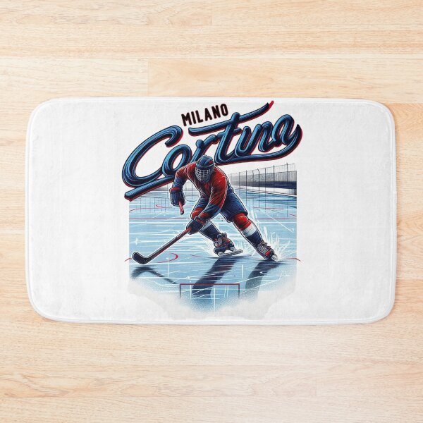 Item preview, Ice Hockey Energy – Milano Cortina 2026 | Winter Sports Illustration designed and sold by doorzz.