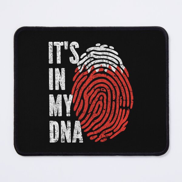 Item preview, IT'S IN MY DNA Bahrain Flag Roots designed and sold by CosmoKitsch.