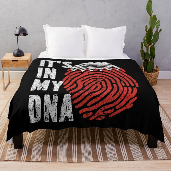 Item preview, IT'S IN MY DNA Bahrain Flag Roots designed and sold by CosmoKitsch.
