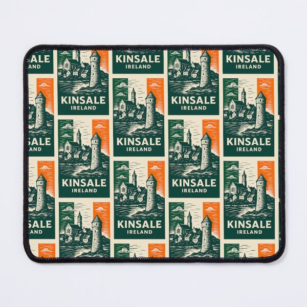Artikelvorschau, Kinsale Irland Linolschnitt-Stil entworfen und verkauft von Thistle-TShop.
