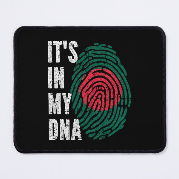 Artikelvorschau, ES LIEGT IN MEINER DNA – Wurzeln der bangladeschischen Flagge entworfen und verkauft von CosmoKitsch.