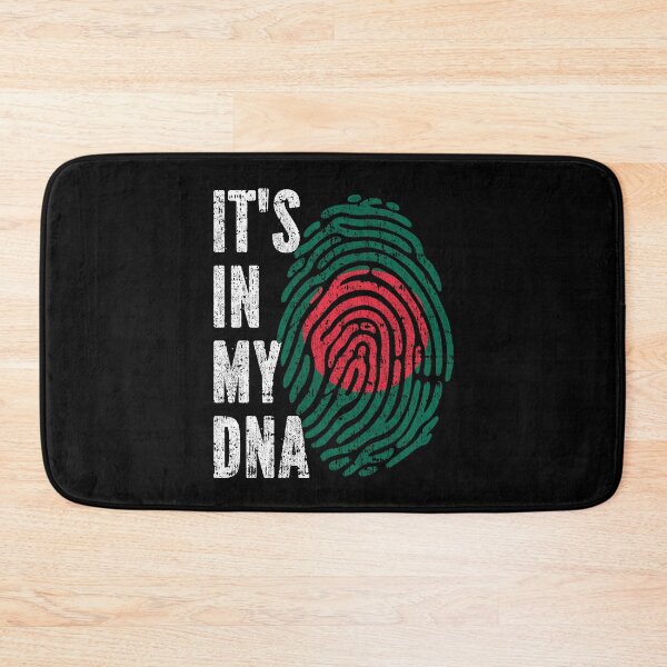 Artikelvorschau, ES LIEGT IN MEINER DNA – Wurzeln der bangladeschischen Flagge entworfen und verkauft von CosmoKitsch.
