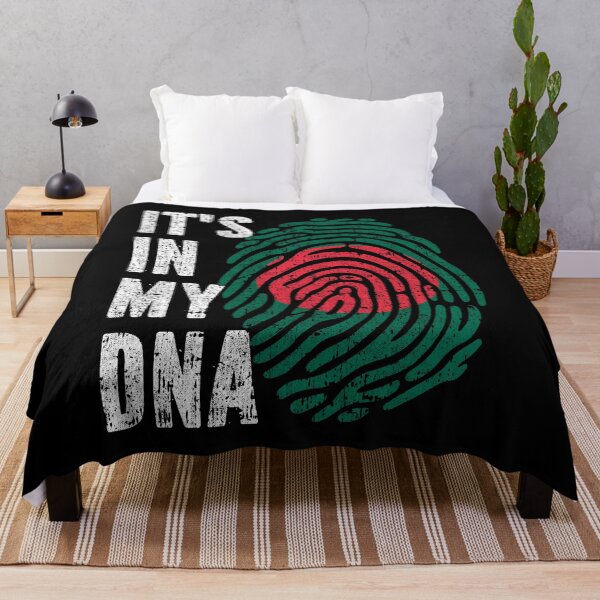 Artikelvorschau, ES LIEGT IN MEINER DNA – Wurzeln der bangladeschischen Flagge entworfen und verkauft von CosmoKitsch.