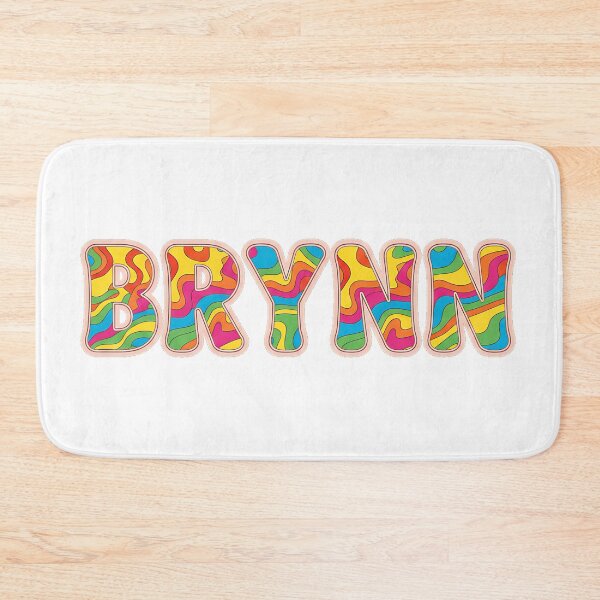 Item preview, ❤️ Brynn Personalized Name Wavy Retro Shirt, Coffee Mug, Sticker Gift designed and sold by HelixPedia.