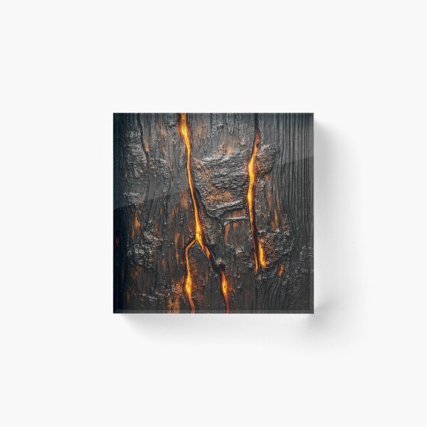 Item preview, Ember Charred Wood designed and sold by Kaleidoscope Print.