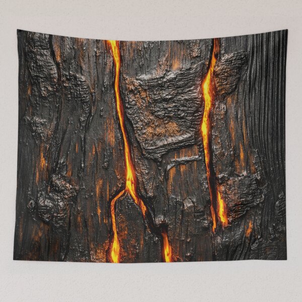 Item preview, Ember Charred Wood designed and sold by Kaleidoscope Print.