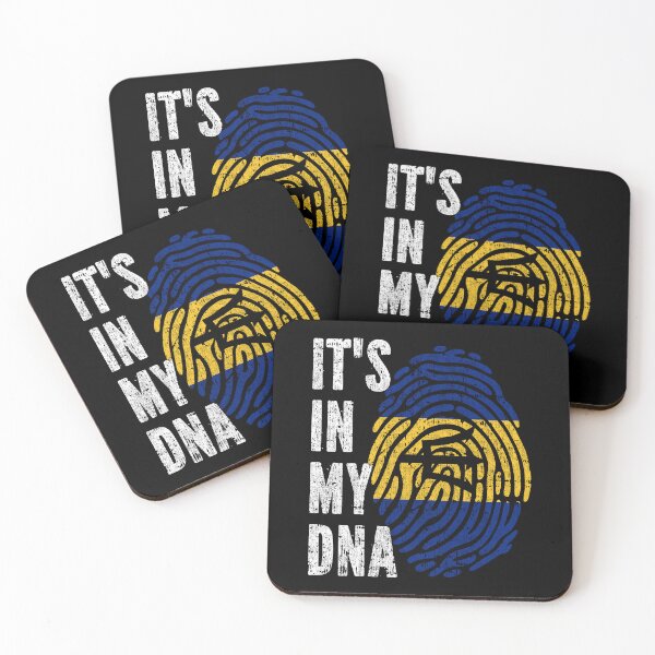 Item preview, IT'S IN MY DNA Barbados Flag Roots designed and sold by CosmoKitsch.