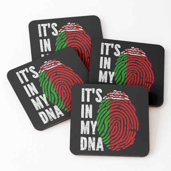 Item preview, IT'S IN MY DNA Belarus Flag Roots designed and sold by CosmoKitsch.